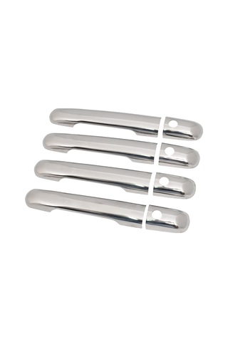 Volkswagen Volt Uyumlu 1998-2005 Krom Kapı Kolu 4 Kapı Paslanmaz Çelik