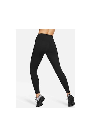 Nike Dri-fıt Universa Hr Tight Kadın Siyah Yüksek Belli Spor Tayt Dq5996-010 Siyah