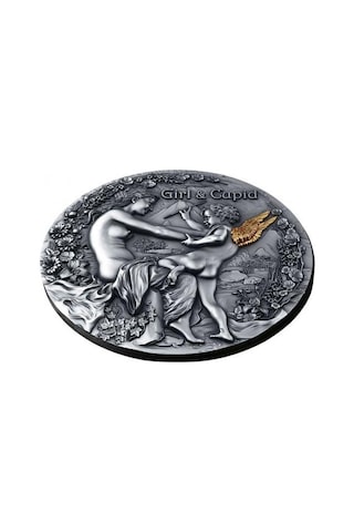 AgaKulche Aşk Tanrıçası Gümüş Sikke Coin