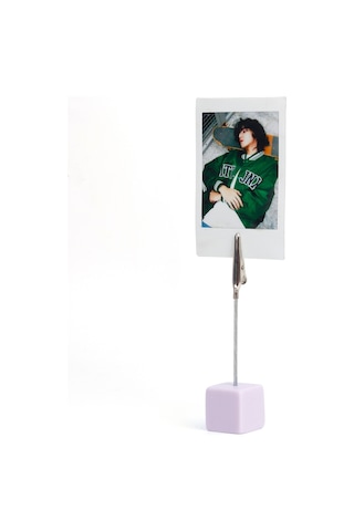 Fujifilm Instax Mini 12 Fotoğraf Makinesi + 20'li Film + Kıskaçlı Stand + Pvc Albüm + Simli Pleksi Kılıf Seti Lila