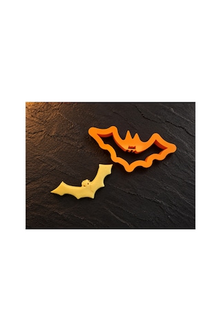 Halloween Yarasa Kurabiye Kalıbı - Hamur Kesici Cadılar Bayramı Tekli Kalıp Diğer Halloween Yarasa Kurabiye Kalıbı - Hamur Kesici Cadılar Bayramı Tekli Kalıp Diğer