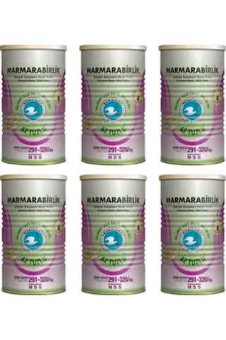 Marmarabirlik Hususi Az Tuzlu 291-320 KB S Siyah Zeytin 6 x 400 G