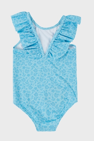 Slipstop Kız Çocuk Mayo Sm2512120001 Bebe Mavi Bebe Mavi