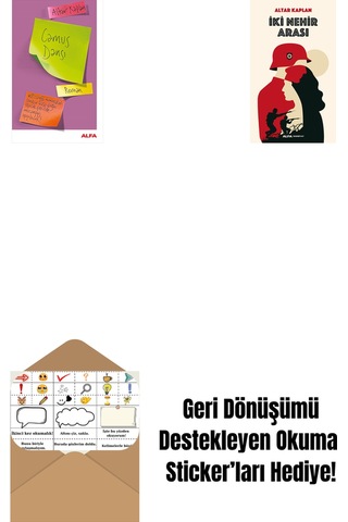 Camus Dansı + İki Nehir Arası + Okuma Sticker'ları