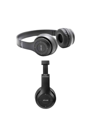 Wireless 5.0 Bluetooth Kablosuz Kulaklık Anc Özellikli Kulak Üstü Ayarlanabilir