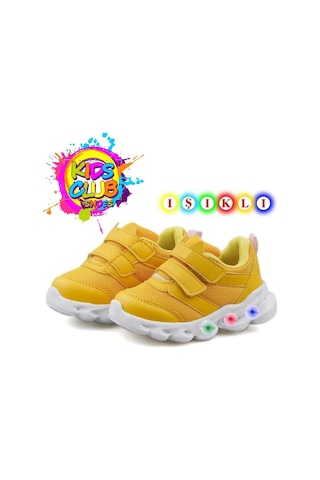 Cool Caty Işıklı Sneaker Bebek Spor Ayakkabı Sarı