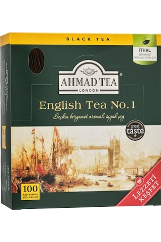 Ahmad Tea Avantaj Paketi 3 Lü English Breakfast + No.1 + Ceylon 100 Lü Poşet Çay