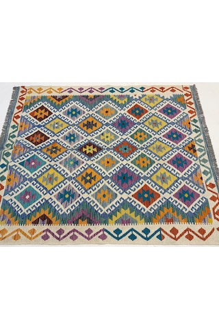 El Dokuma Afgan Kilim Bordo