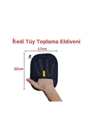 Enfa Kedi Tüy Toplama Eldiveni Tüy Toplama Köpektüy Toplama Eldiveni