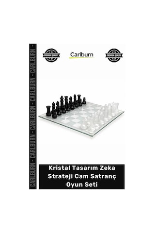 Satranç Lüks Modern Şık Dekoratif Kristal Tasarım Hediye Zeka Strateji Cam Satranç Oyun Seti