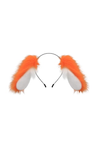 Suntek Köpek Kulakları Kafa Bandı Cosplay Malzemesi Turuncu
