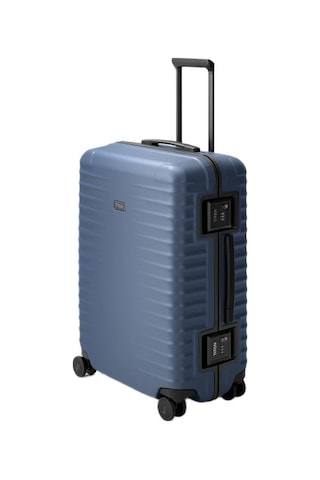 Titan Overseas 4 Wheel M+ Orta Boy Valiz Lacivert