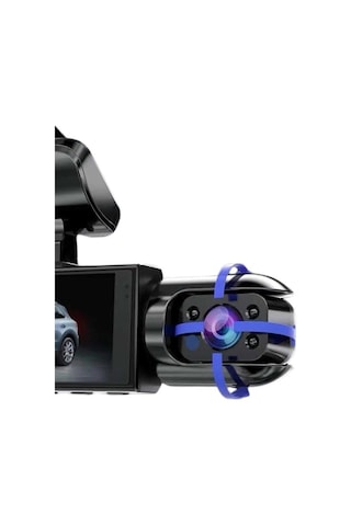Araç İçi Full Hd Kamera Ön Ve Arka Kameralı Ekranlı Araç Kamerası