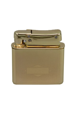 Promise Benzinli Çakmak Muhtar Çakmağı Altın Renk