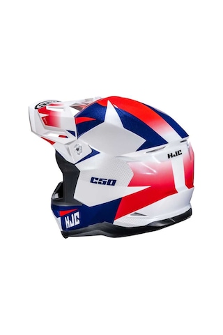 Hjc C50 Kask Slıde Mc21 Çok Renkli