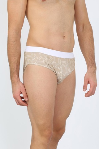 İbrahim Burak Etiler Collection Moda Çizgi Erkek Pamuk 3lü Desenli Likralı Slip 40121 Çok Renkli