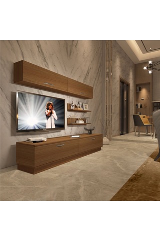 Decoraktiv Eko 5b Slm Std Tv Ünitesi Tv Sehpası Ceviz