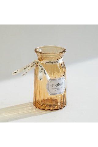 Porsima Dhz90225 Dekoratif Cam Vazo Kahve 14cm-400ml