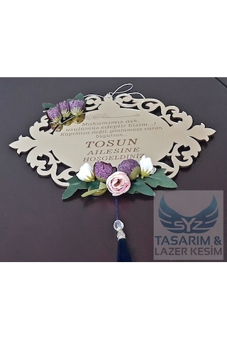 Pleksi Kapı Süsü