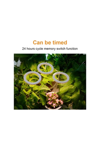 Reedark 4 Başlı Usb Bitki Büyütme Lambası - İç Mekan Bitkileri İçin Tam Spektrum Led Işık Diğer