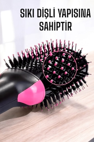 Fön Tarak Elektriklenmeyi Önleyen Ve Parlaklık Veren Saç Şekillendirici