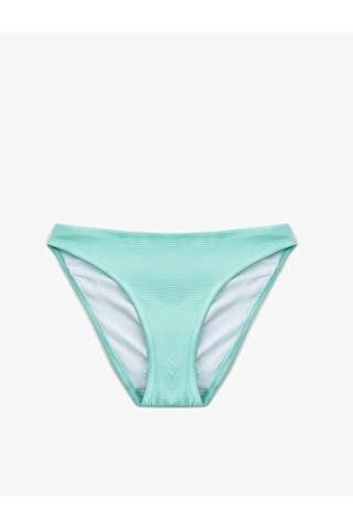 Koton Astarlı Standart Bel Slip Bikini Altı Yeşil 5sak00047mm Yeşil