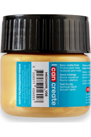 Akrilik Renkli Boya Signature 100ml - Aztec Gold Çok Renkli