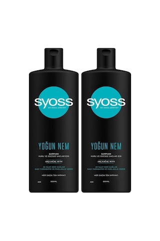Syoss Yoğun Nem Şampuanı 2 x 500 ML