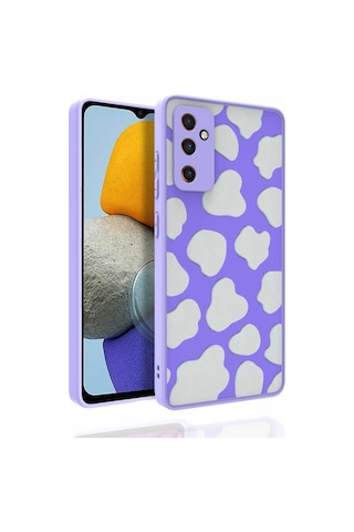 Khayra Galaxy Uyumlu M23 Kılıf Desenli Kamera Korumalı Parlak Nora Kapak - No6 No6