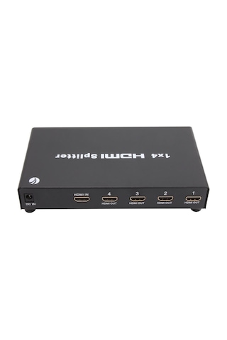 Vcom Dd414a 1-4 Port 1.4v 1080p Metal Hdmi Splitter Beyaz - Siyah