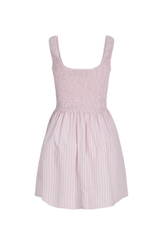 Jack & Jones Kadin Stretch Fit Mini Elbise - Caro - 12301544 Pink Lady