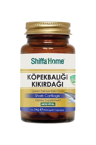Köpek Balığı Kıkırdağı (Chark Cartilage) 60 X 900 MG Shiffa Home