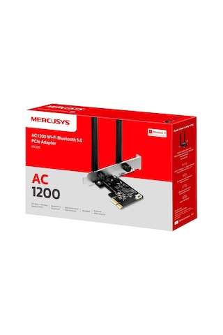Tp-lınk Mercusys Ma30e Ac1200 Dual-band Wi-fi Bluetooth Pcı Express Adapter