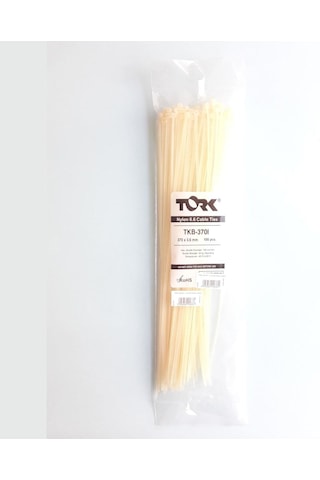 Tork Beyaz Kablo Bağı 3,6x370 Tork Tkb-370ı