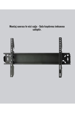 32-65 Tv Duvar Askı Braketi 75 Kg Kapasiteli Anti Statik Boya