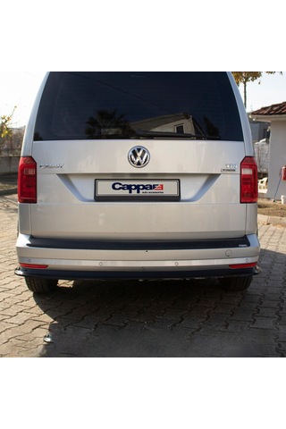 Volkswagen Caddy 2015-2020 Yıl Aralığı Uyumlu Arka Tampon Eşiği Mat