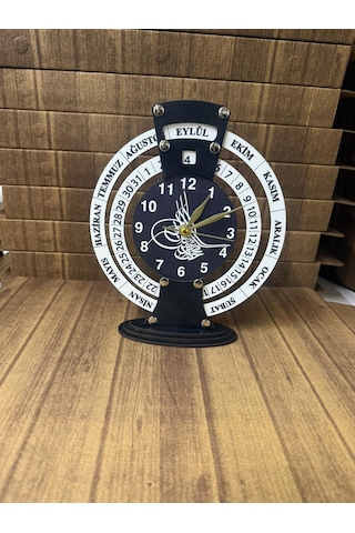 Shelife Osmanlı Tuğralı Sonsuz Maya Takvimli Saat