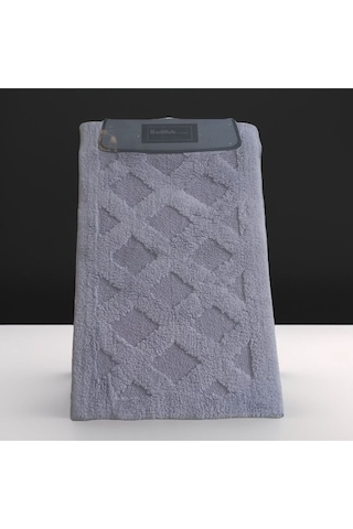 Özdilek Tufting Lima 2'li Banyo Paspası Gri Çok Renkli