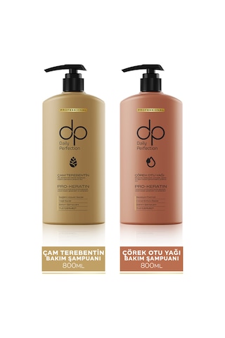 Dp Daily Perfection Şampuan Çam Terebentin & Çörekotu Yağı 2 x 800 ML