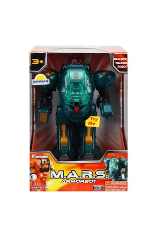 40497 M.a.r.s Sesli Ve Işıklı Zırhlı Robot