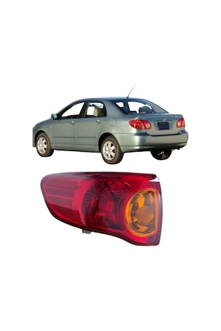 Toyota Corolla Stop Lambası Dış Sol 2007-2009