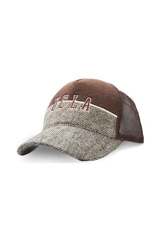 Ucla Ventura Koyu Kahve Baseball Cap Nakışlı Unisex Şapka Koyu Kahve