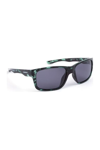 Shimano Aspire Dark Green Tortoiseshell & Dark Grey Güneş Gözlüğü 0 - Siyah