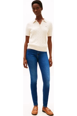 Tommy Hilfiger Como Mıd Rıse Skınny Kadın Lacivert Kot Pantolon