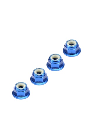 Xindoker 伟力104001 Uygun Mavi Alüminyum Somun Anahtarı - 4 Adet Set