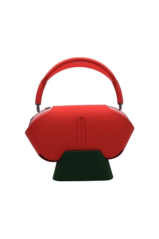 Tongxida Airpods Max İçin Silikon Şarj Edici Masaüstü Standı - Siyahımsı Yeşil Siyah