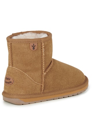 Emu Australia Emu Australia Unisex Çocuk Bot Wallaby Mini Kahverengi Cst Kahve Kahverengi