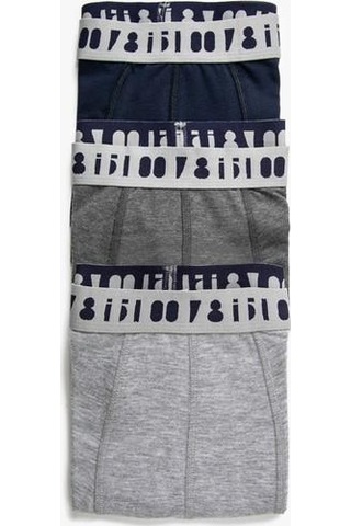 Koton 3'Lü Basic Boxer Lacivert 3Wlm90019Mk 3Wlm90019Mk707 Lacivert