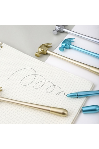 Yaratıcı Çekiç Şekilli Jel Kalem