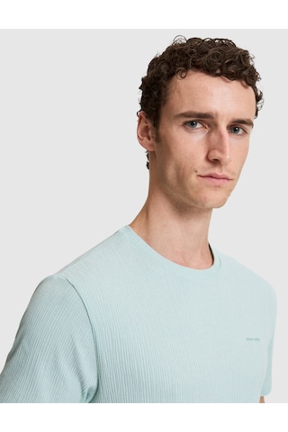 Pierre Cardin Erkek Su Yeşili Tişört 50321148-vr048